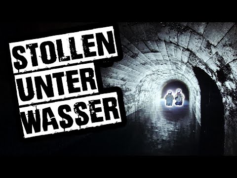 The water here is up to my hips! Back in the 1-kilometer tunnel