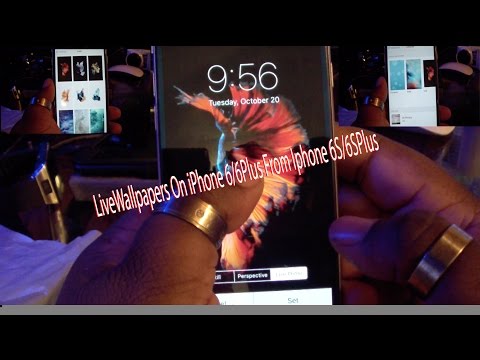 How To Get LiveWallpapers From Iphone6S/6SPlus On IOS 9.0.2 On iPhone 6/6Plus JailBroken