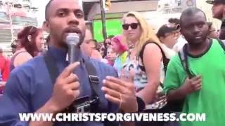 Video: I pay Taxes to make your Parade happen. God Loves You. Come to Jesus - David Lynn