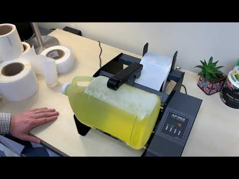 Jug Label Application