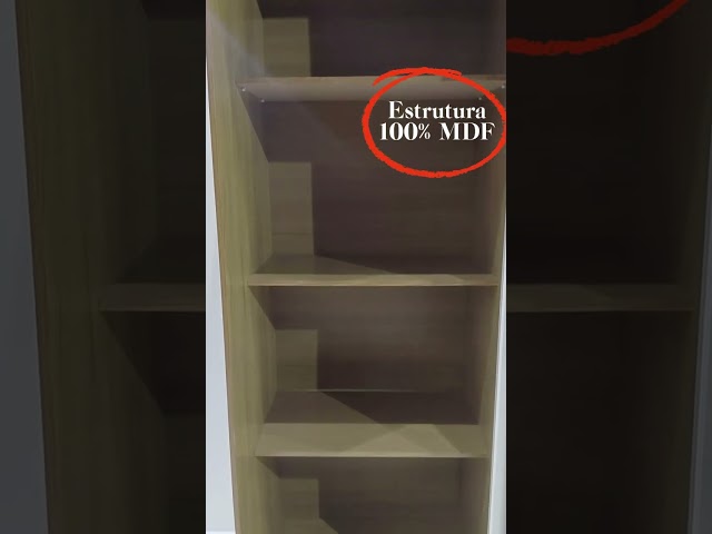 Guarda-Roupa Casal Columbia 3 Portas 2 Gavetas 100% Mdf Preto - Panorama Móveis