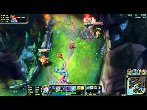 Zillian "support"  v.s Ezreal and karma bot Ft. CutePanties (Draven) & RichtorXCross (singed)