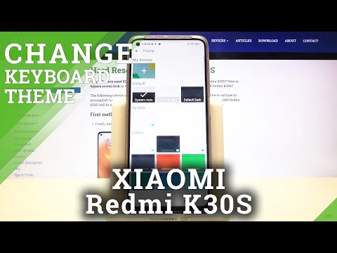 How to Change Keyboard Theme on Xiaomi Redmi K30s