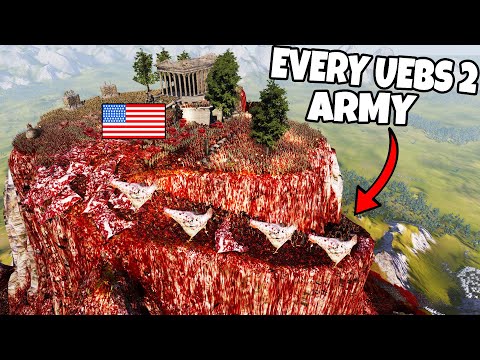 US Army Mountain Fort VS EVERY UEBS 2 ARMY! - Ultimate Epic Battle Simulator 2 UEBS2