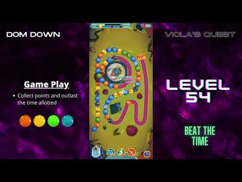 Viola's Quest 🟣🟠🔴 / Level 54 / Dom Down