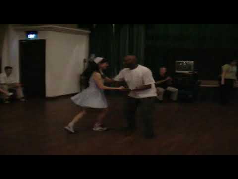 Teacher intro Frankie Manning SEA Jam 03