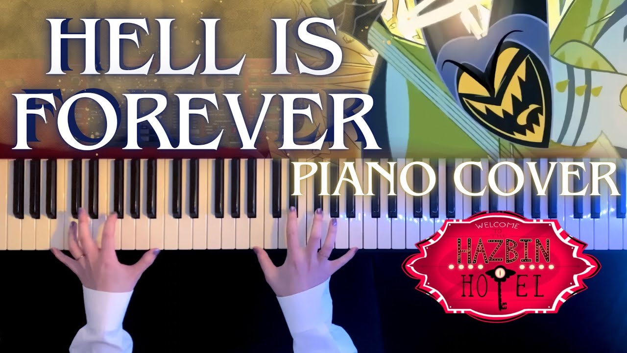 【ピアノ】ハズビンホテル「Hell is Forever」弾いてみた(Hazbin Hotel Adam Piano Cover)【かふねピアノアレンジ】