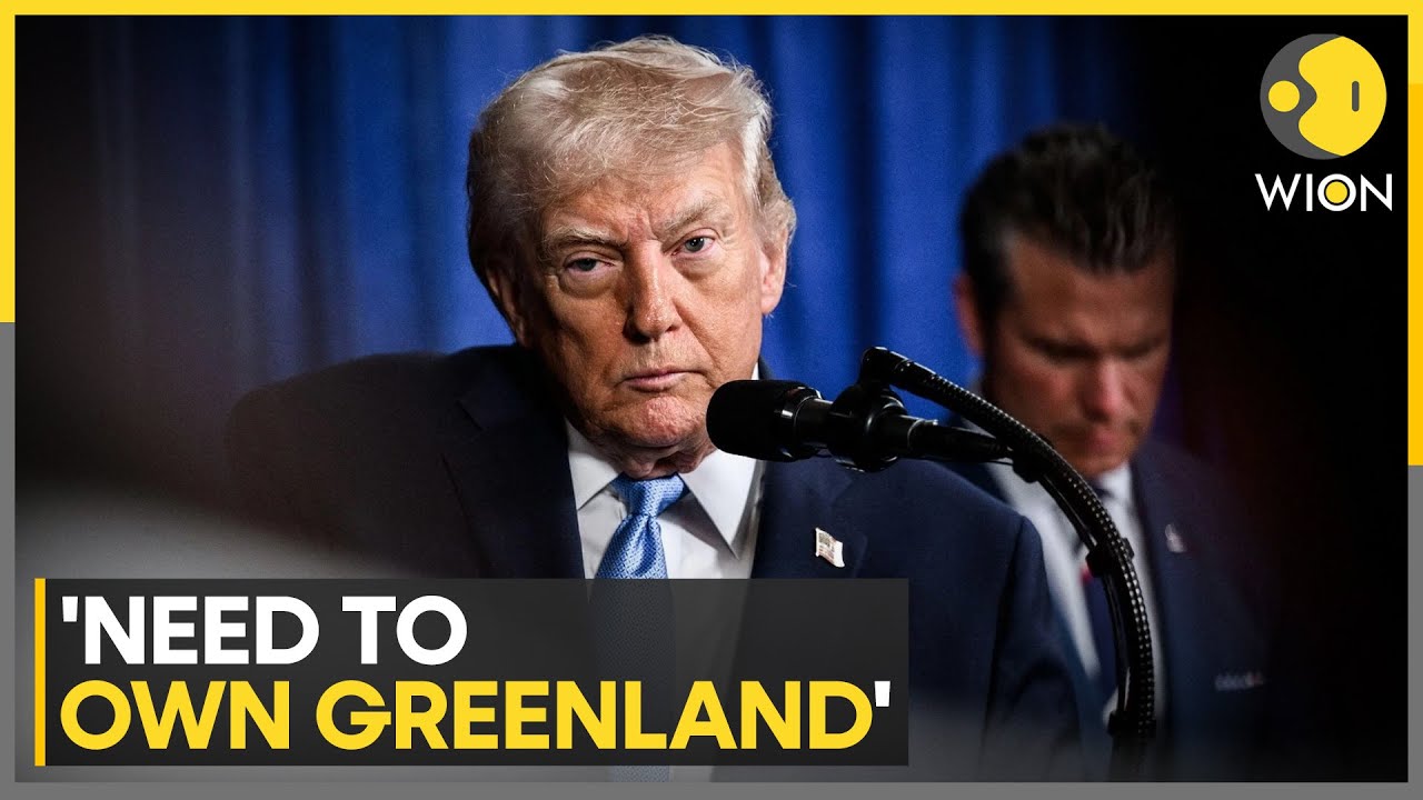Trump Threatens To Grab Greenland 'Easy' or 'Hard' Way | WION News
