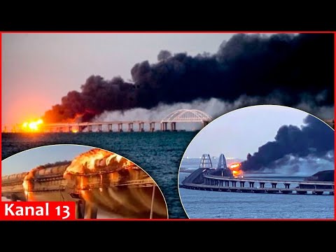 Russia faced with serious logistical problems after attacks on Crimea Bridge