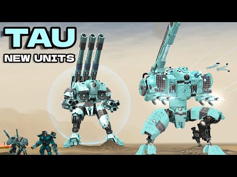 NEW TAU SUPER-UNITS vs Orks (Unification Mod 6.9) - Warhammer 40K: Dawn of War: Soulstorm