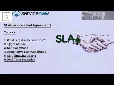 (Day 16)SLA in ServiceNow | Servicenow SLA configuration | ServiceNow Training Video