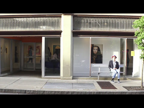 Petra Szilagyi at ArtSpace, New Haven, Ct., Sony fdr-ax33 camcorder