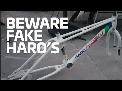 BMX Buyers Beware. Fake Haro's and more GT frames and parts