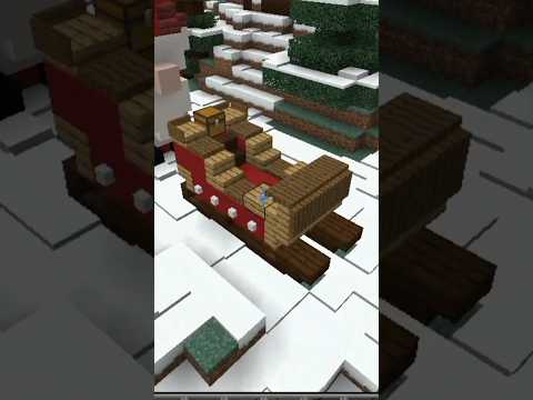 Santa sleigh minecraft build hack