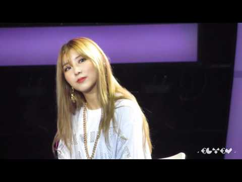 [HD Fancam]150930 Cube Festival in Shanghai - 4Minute - 추운 비
