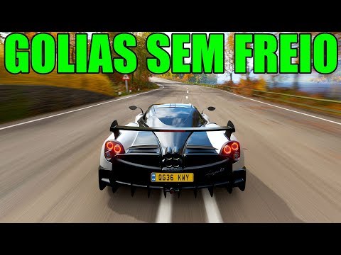 GOLIAS SEM FREIO?? FORZA HORIZON 4 - GAMEPLAY