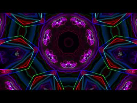 Time To Wake Up (Young Community Remix) by Cacti. Ambient Music and Kaleidoscope animation