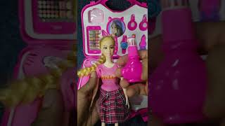Download lagu Barbie Doll Makeup Asmr Toys Playset #shorts #ytshorts #mytoyworld mp3