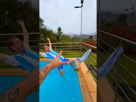 CAÍ NUMA PISCINA CONGELADA! 🥶❄️ Bruno Campos