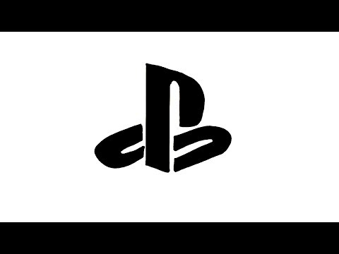 How to Draw the Sony PlayStation Logo