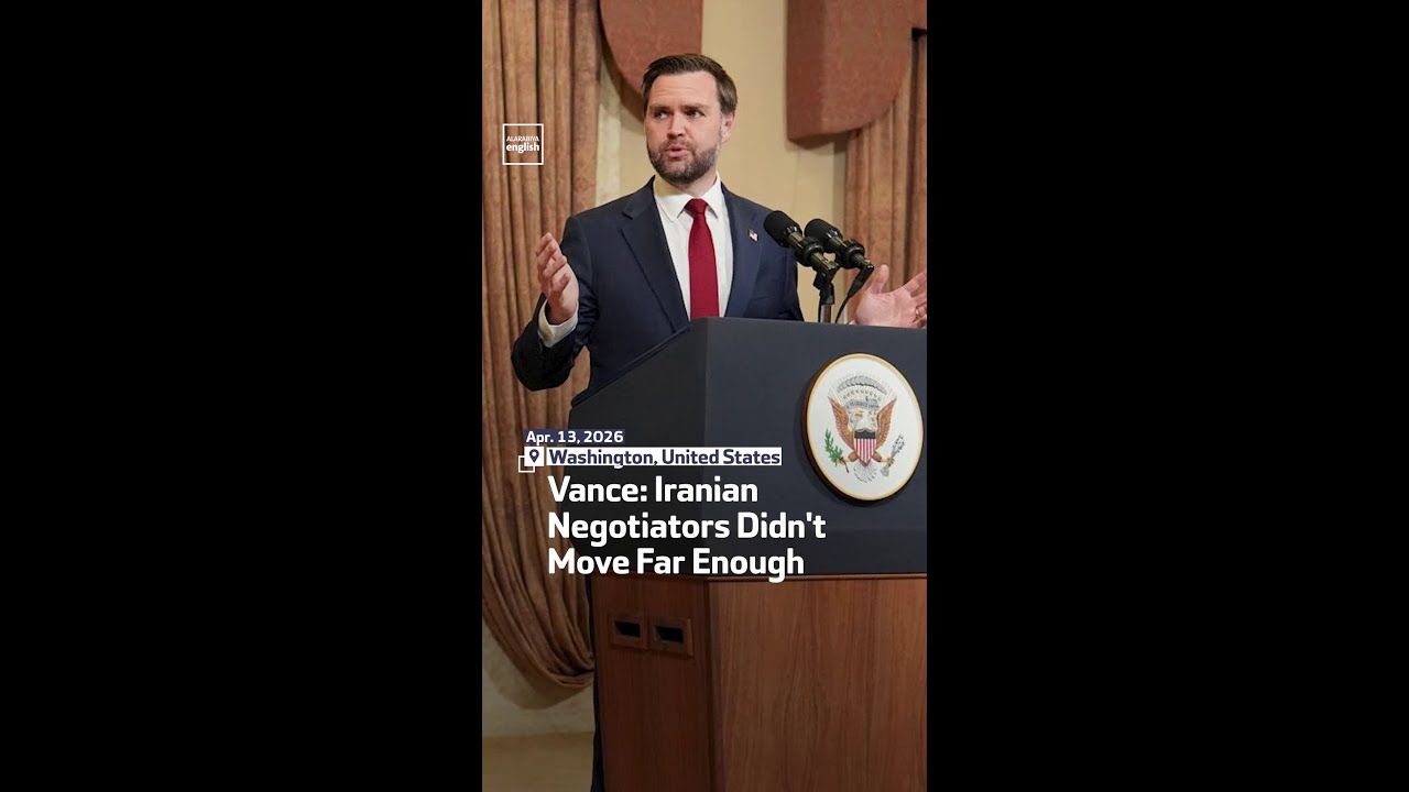Video | Vance: Iranian Negotiators Didn't Move Far Enough