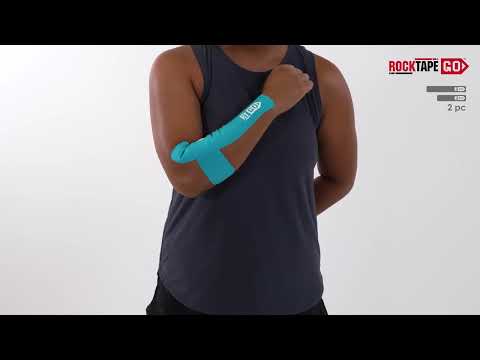 RockTape GO- Elbow Taping Instructions