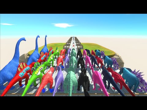 FANTASY VS Every Unit Challenges - Animal Revolt Battle Simulator