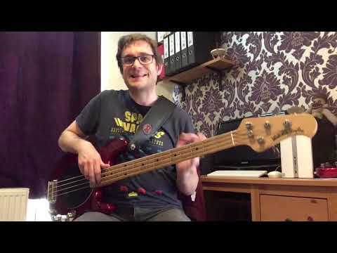 Bass lessons - 1234 exercise