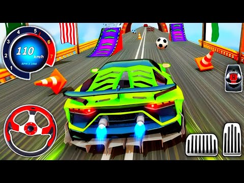 Super Crazy Mega Ramp Car Racing: GT Car Racing 3D | Car Jumping Game - Android Gameplay