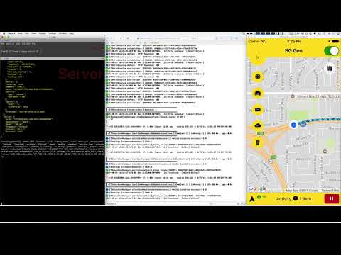 ReactNative BG Geolocation