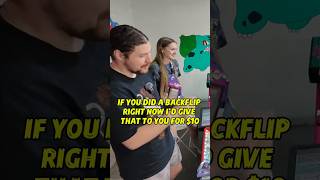 BACKFLIP FOR POKEMON CARDS?! #cardshow #pokemon #vendorpov #tradeup #pokemontcg #wholesome