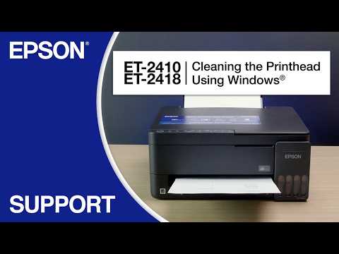 Cleaning the Printhead Using Windows