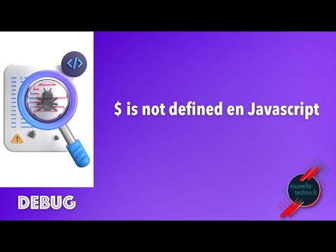 is not defined ou fonction is not defined en javascript