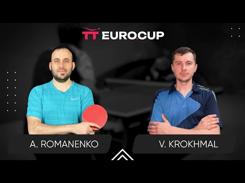 12:00 Andrii Romanenko  - Vitalii Krokhmal 23.05.2024 TT Euro.Cup Ukraine Professional. TABLE 4