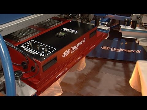 Tacana D - M&R Screen Printing Equipment - Quartz Flash Cure Unit