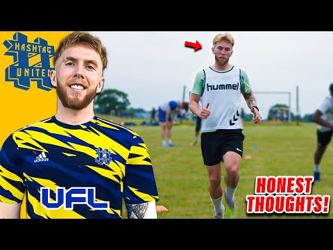 Training with HASHTAG UNITED... (NEW CLUB!?)