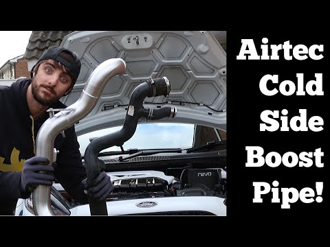 Airtec Cold Side Boost Pipe Install! - Fiesta ST180
