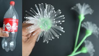 How To Make Very Easy and Beautiful Plastic Bottle Flower - Plastic Bottle Craft -Bottle Art