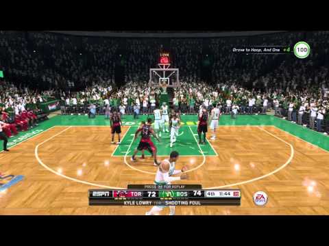 NBA LIVE 15 Rising Star Playoffs R2G1- The MVP Kay With The Circus Shot And The Foul !