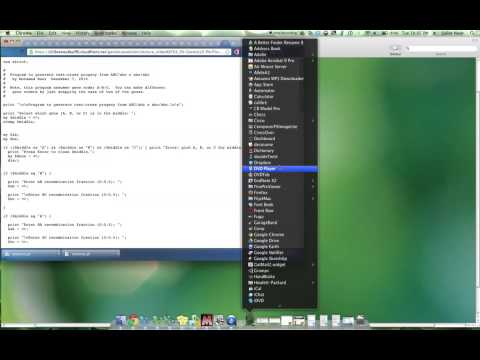 How to run the testcross.pl Perl script
