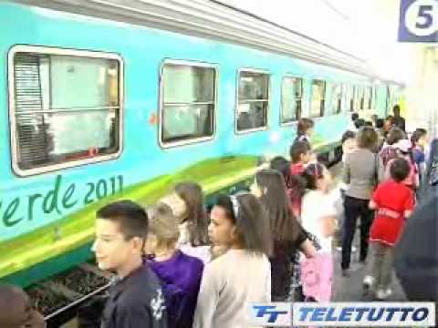 A Brescia è arrivato il Treno Verde di Legambiente - tg Teletutto