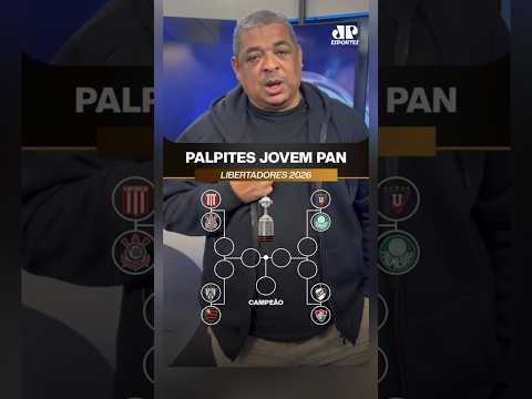 OLHA OS PALPITES DO VAMPETA! QUEM VAI SER O CAMPEÃO DA LIBERTADORES 2026?