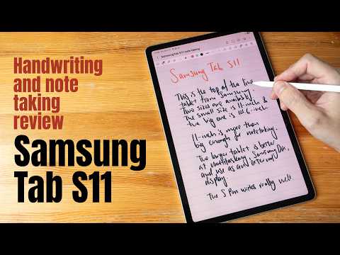 Samsung Tab S11: Testbericht zu Notiz- und Handschriftfunktionen