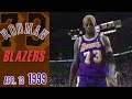 Dennis Rodman Refuses to Reenter His Last Lakers Game