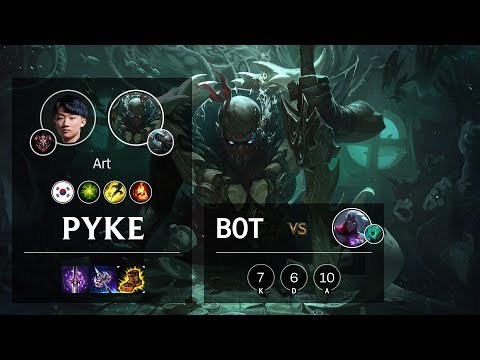 Pyke Bot vs Varus - KR Grandmaster Patch 10.6