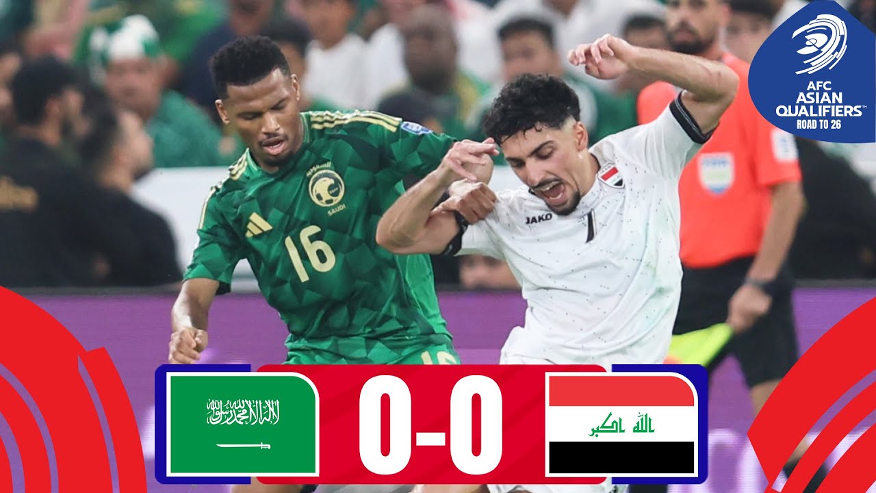 Highlights Saudi Arabia Vs Iraq (0-0) di Kualifikasi Piala Dunia 2026 ...