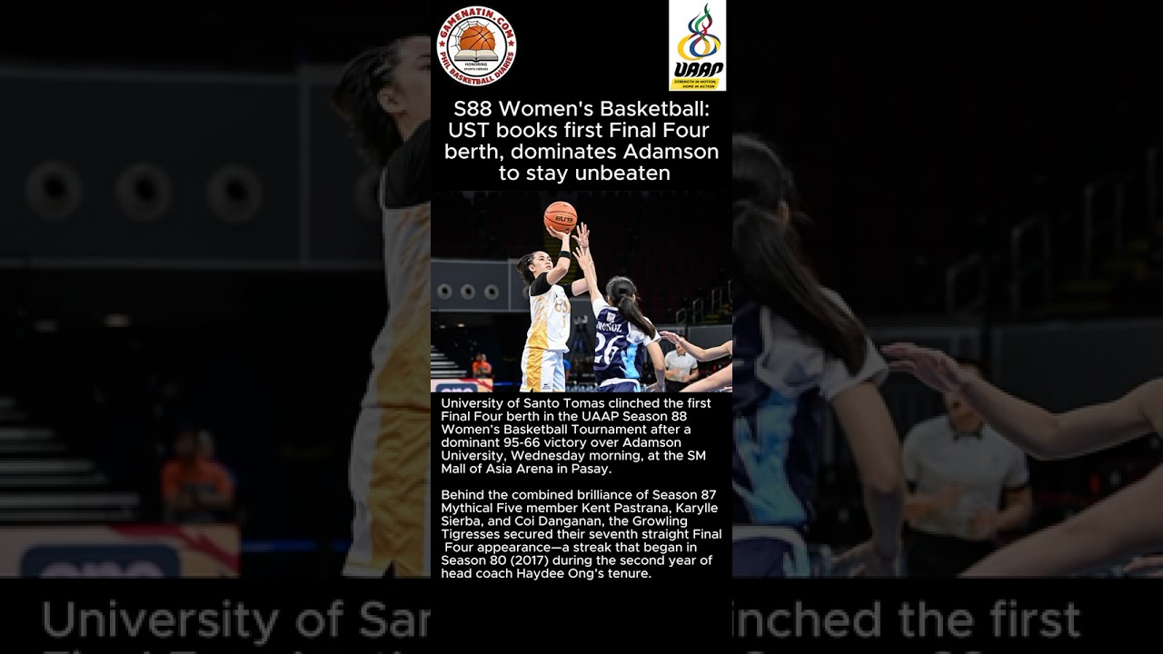 UAAP Women's Basketball: UST clobbers Adamson
