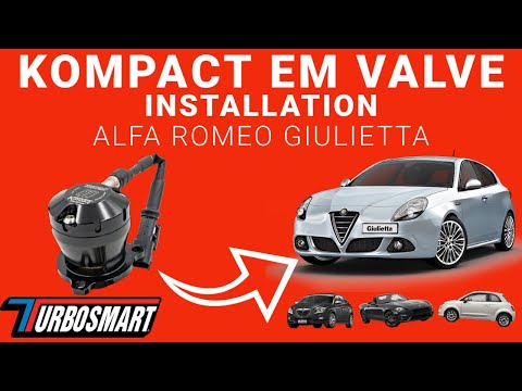 BOV INSTALL: Alfa Romeo Giulietta Dual Port Blow-Off Valve (P/N TS-0223-1084)