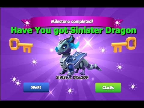 Have you got Sinister Dragon-Dragon Mania legends | Sinister Halloween Castle Event | DML