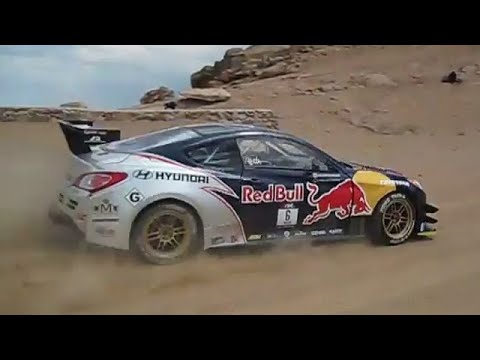 Pikes Peak Hill Climb 2009 - Rhys Millen / 2009 Hyundai Genesis Coupe - Time Attack 2WD Winner